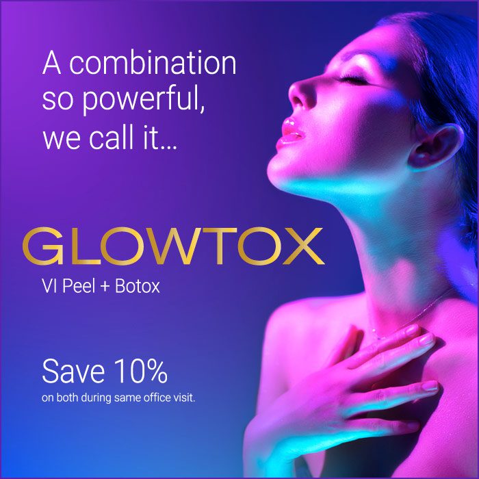 Hablemos de cosas que brillan.  ¡Hablemos de usted!  ¿Harás clic en más para leer sobre un combo genial que hemos emparejado?  Se llama Glowtox.